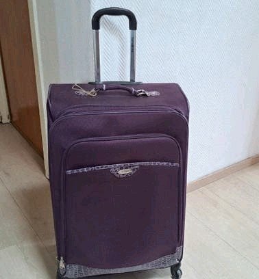 samsonite grande valise trolley 4x roulettes +_75/45 cm, Bijoux, Sacs & Beauté, Enlèvement, Utilisé, Roulettes