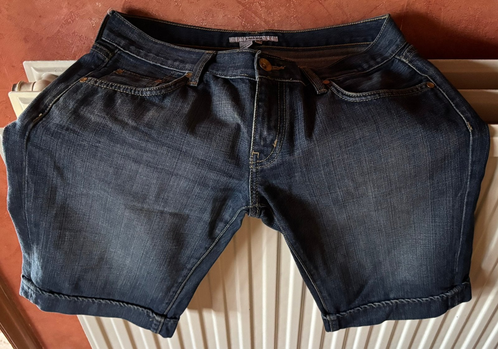 Korte broek Zara Basic 40., Kleding | Dames, Ophalen of Verzenden, Gedragen, Blauw, W30 - W32 (confectie 38/40)
