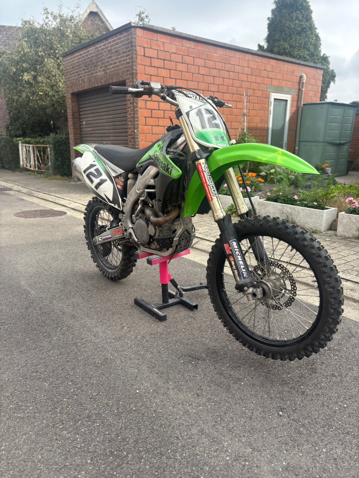 Kawasaki kx450f, Ophalen, Zo goed als nieuw