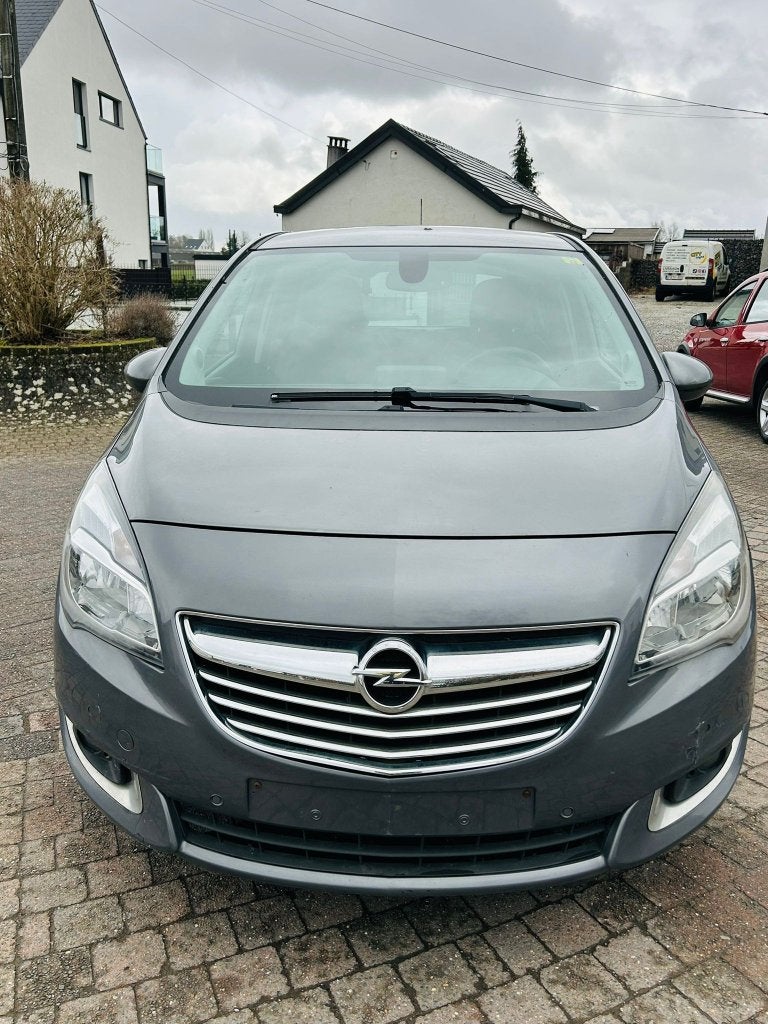 Opel Meriva - Auto - camera, Autos, Opel, Argent ou Gris, Entreprise, Automatique, MPV ou Monospace