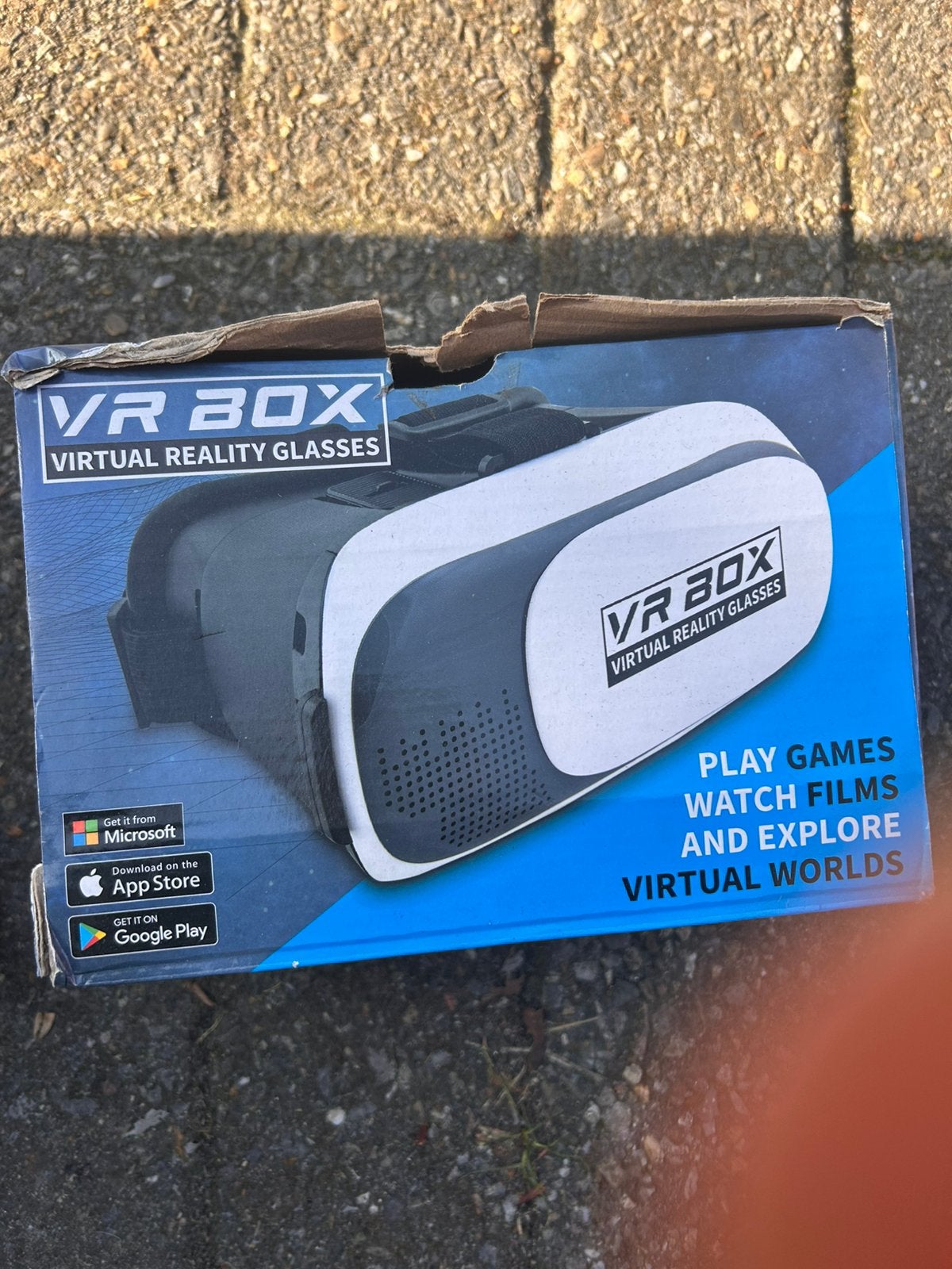 Vr bril, Games en Spelcomputers, Virtual Reality, Ophalen, Zo goed als nieuw