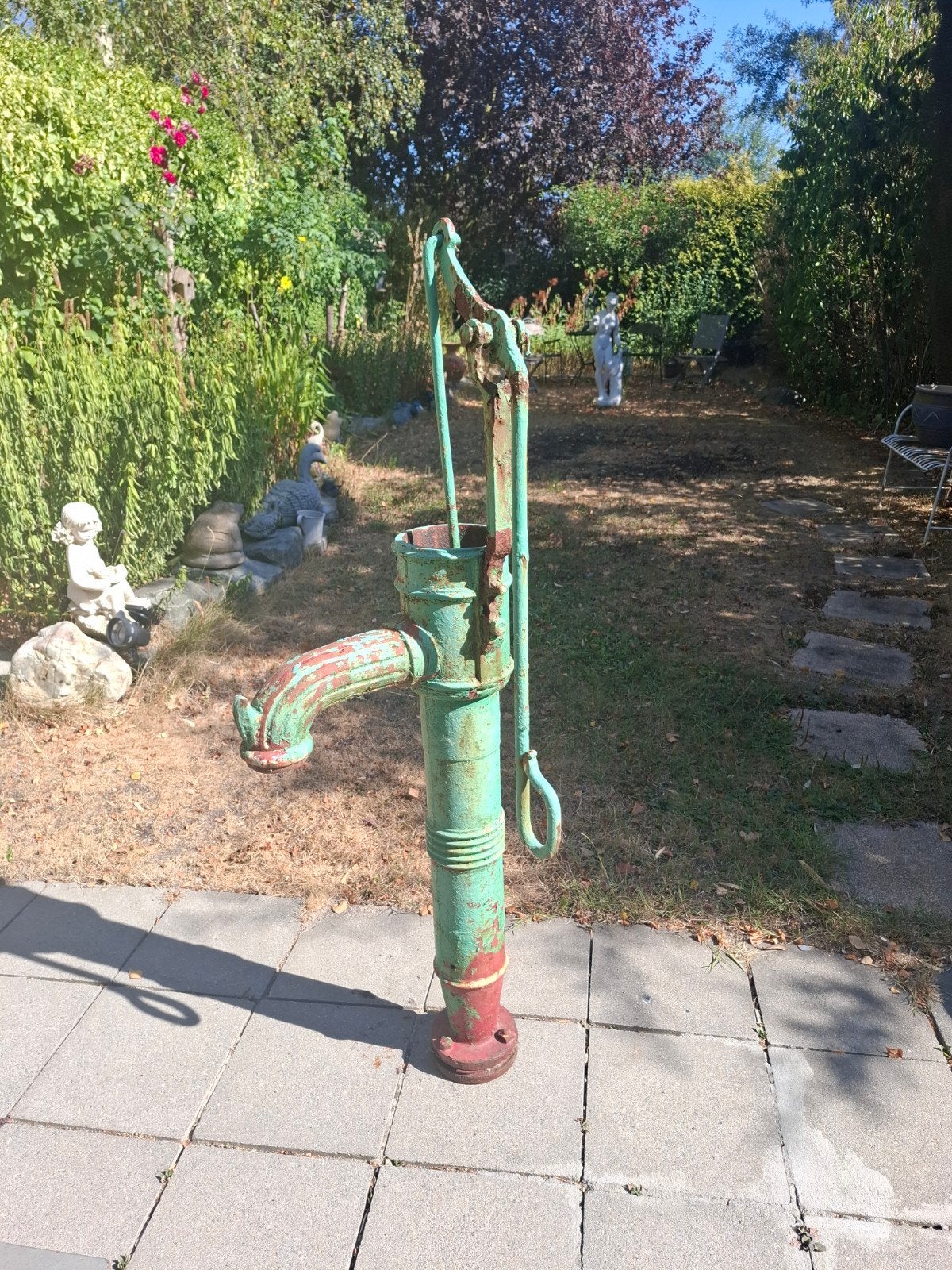 zeer zware gietijzeren regenputponp, Tuin en Terras, Ophalen, Gebruikt, Handmatig, Beregeningspomp