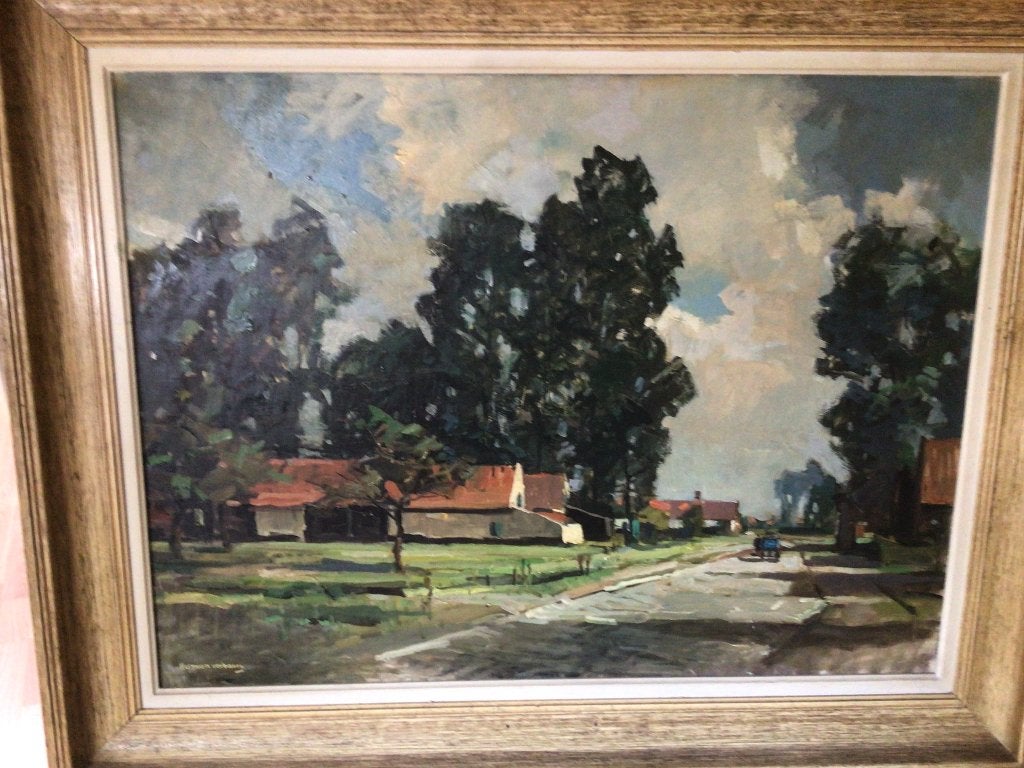 Herman Verbaere., Antiek en Kunst, Ophalen, Doek