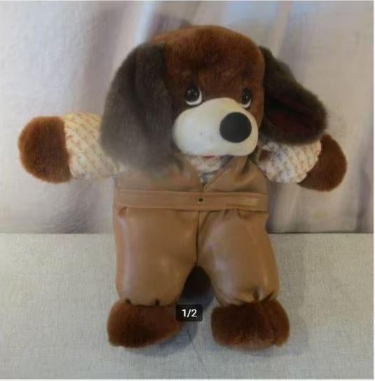 Joli ours en peluche « Elvis Presley », Enlèvement ou Envoi, Comme neuf, Ours en tissus