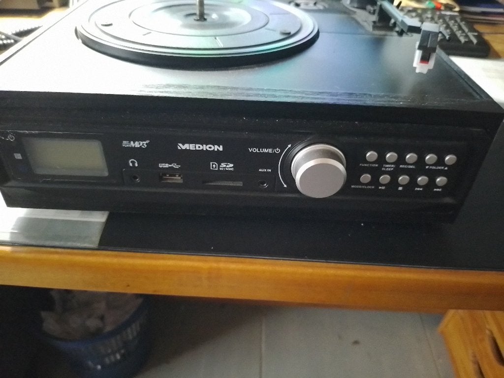Medion platen en cassetten digitaliseerder, Muziek en Instrumenten, Ophalen, Zo goed als nieuw, Draaitafel, Overige merken