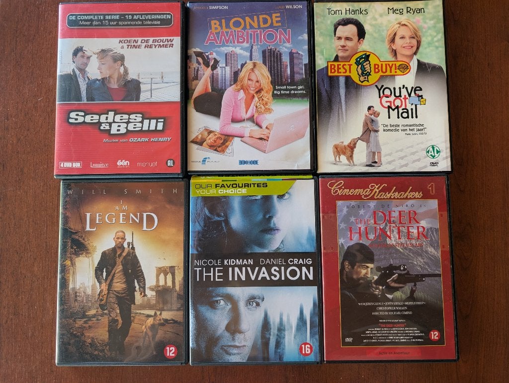 dvd-bundel te koop! (Films en complete tv-serie), Ophalen of Verzenden, Zo goed als nieuw