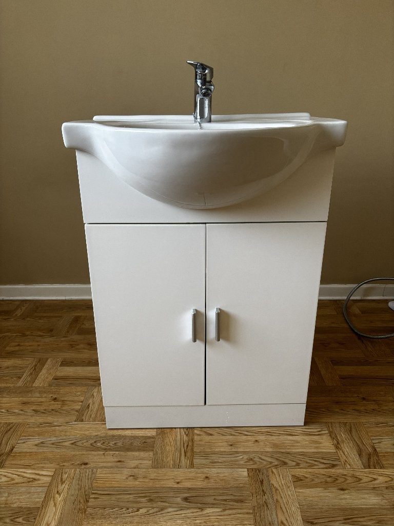 Vrijstaand badkamermeubel enkele lavabo, 25 à 50 cm, Lavabo ou Évier, Moins de 100 cm, Comme neuf