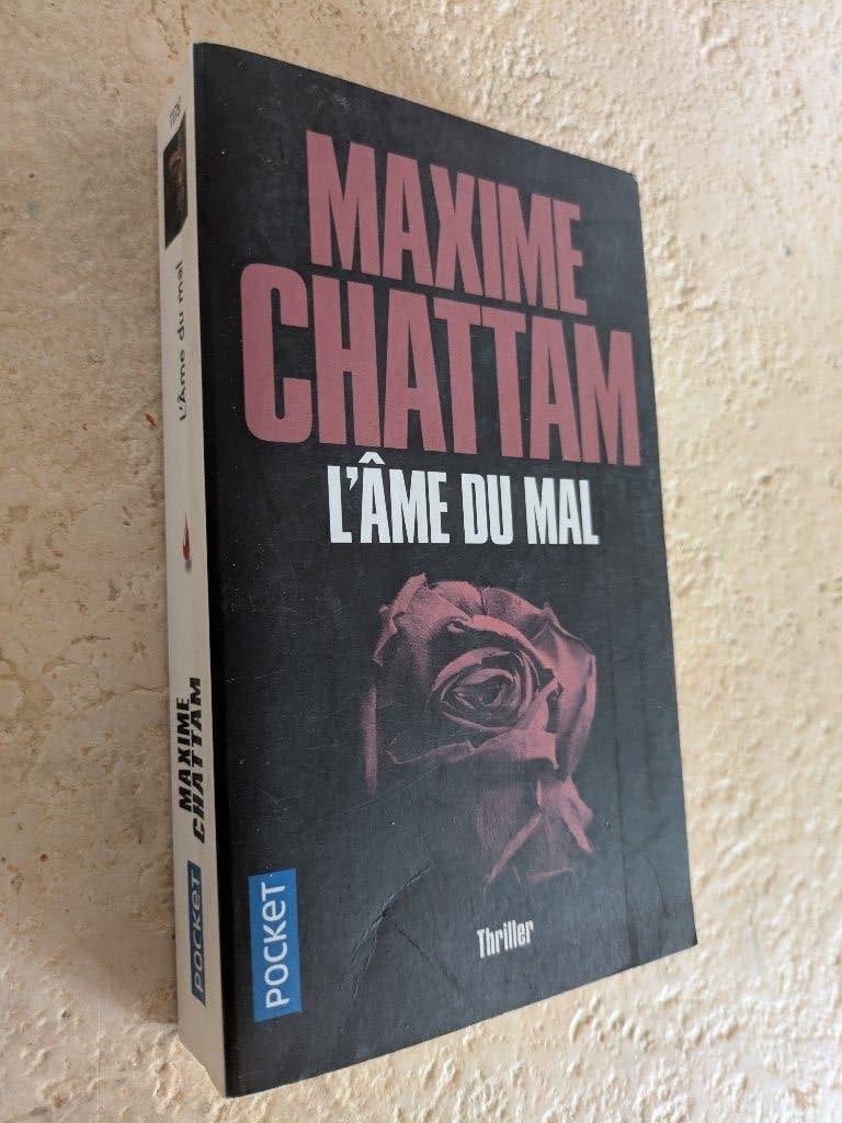 L'âme du mal (Maxime Chattam)., Livres, Maxime Chattam., Comme neuf, Amérique, Envoi