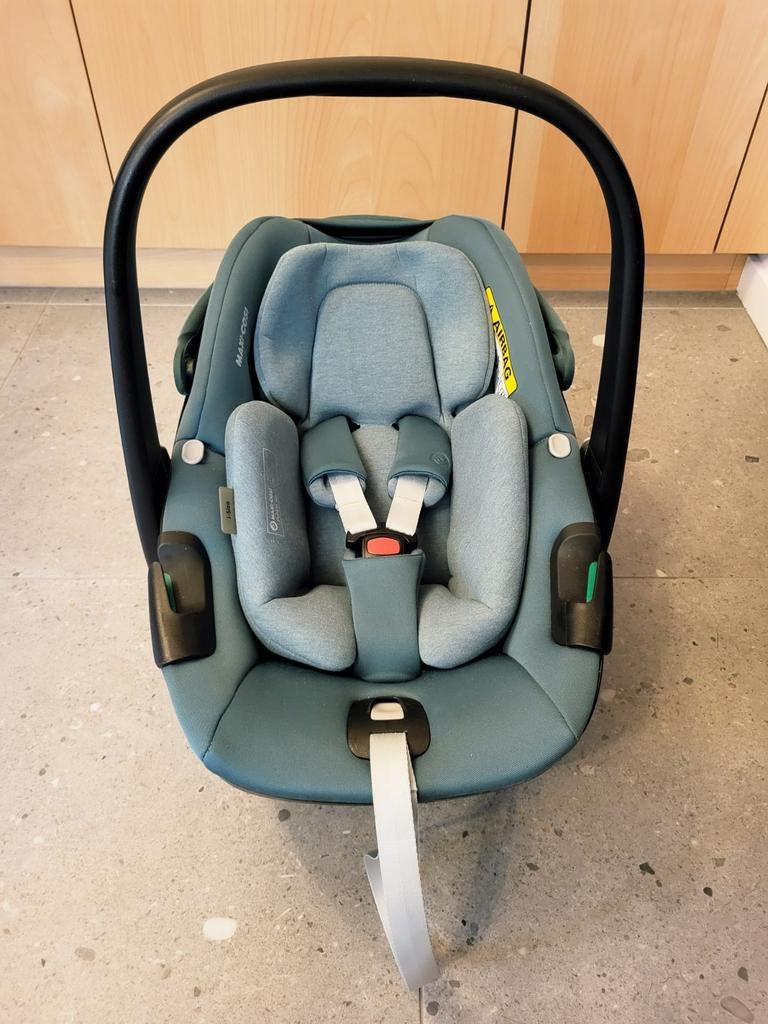 Maxi cosi pebble 360 i-size olijfgroen, Ophalen, Gebruikt, Maxi-Cosi, Autogordel of Isofix
