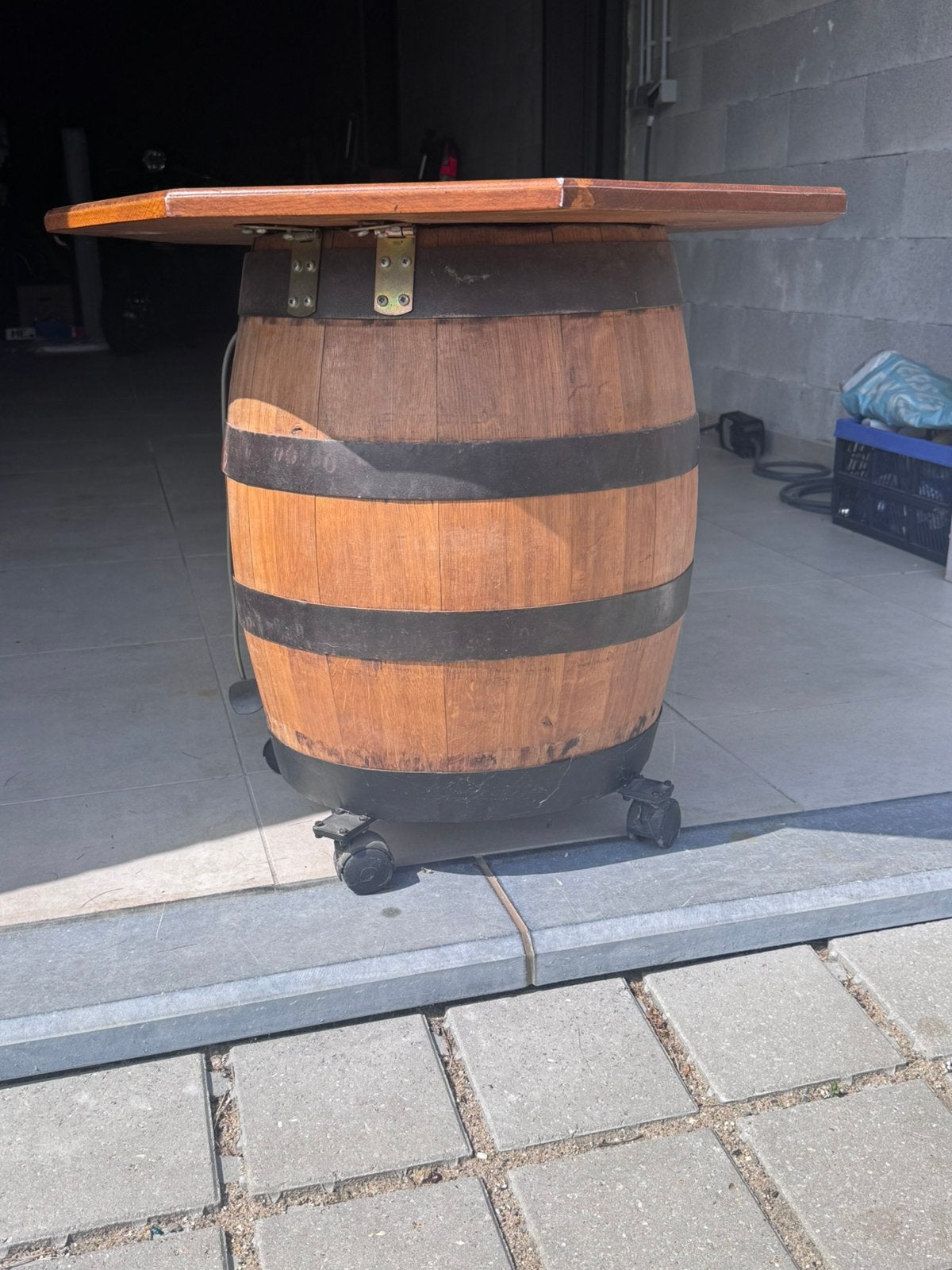 Whiskyvat als bar, Enlèvement, Comme neuf