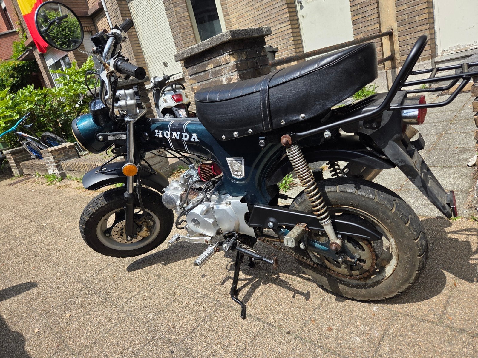 Dax b klasse, Fietsen en Brommers, Brommers | Honda, Ophalen, Gebruikt, Klasse B (45 km/u), 49 cc
