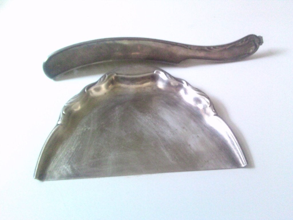 art nouveau tafel blik en borstel W M F zilver, Antiek en Kunst, Ophalen, Zilver