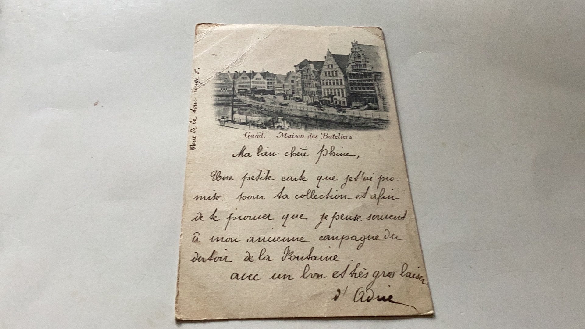 Gent Maison des Bateliers, Ophalen of Verzenden