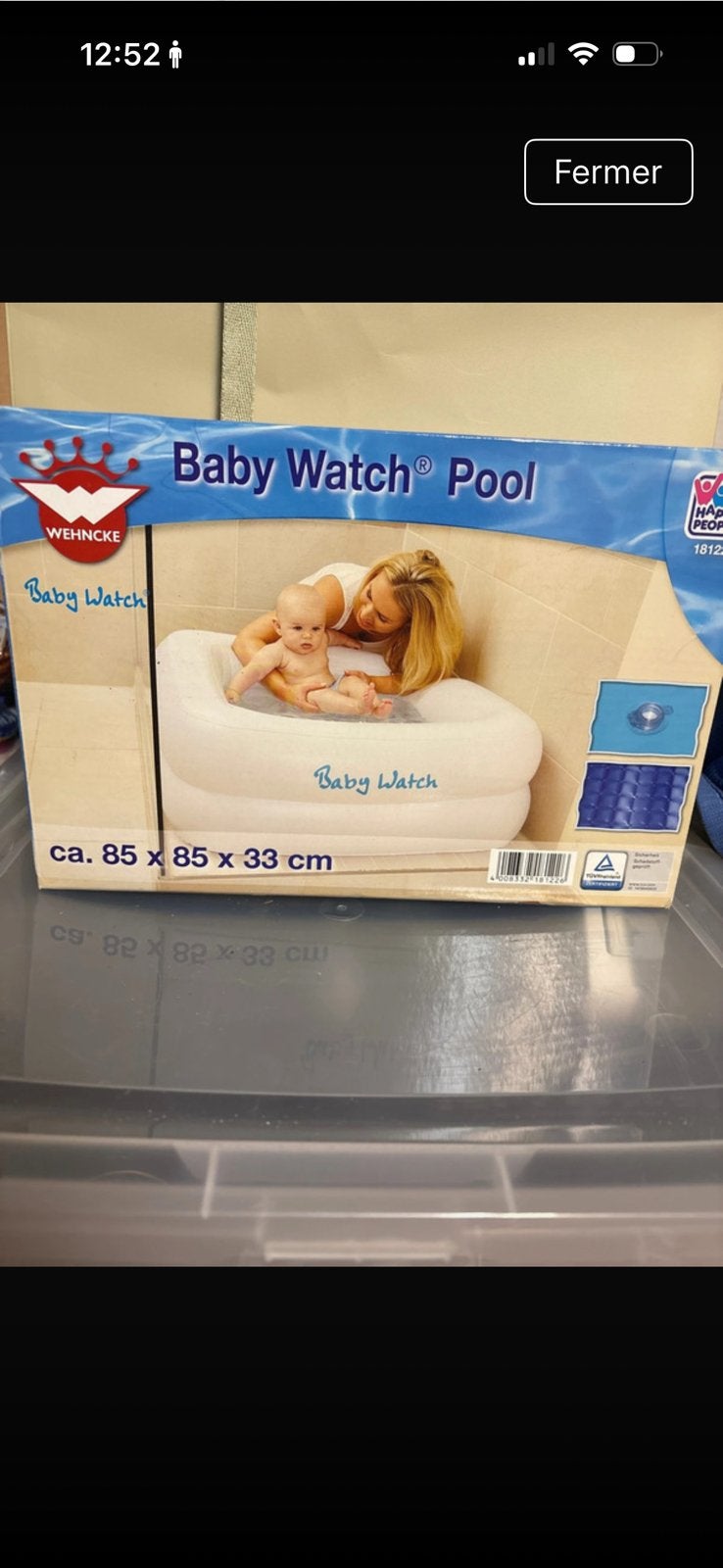 Piscine bebe, Enlèvement ou Envoi, Comme neuf