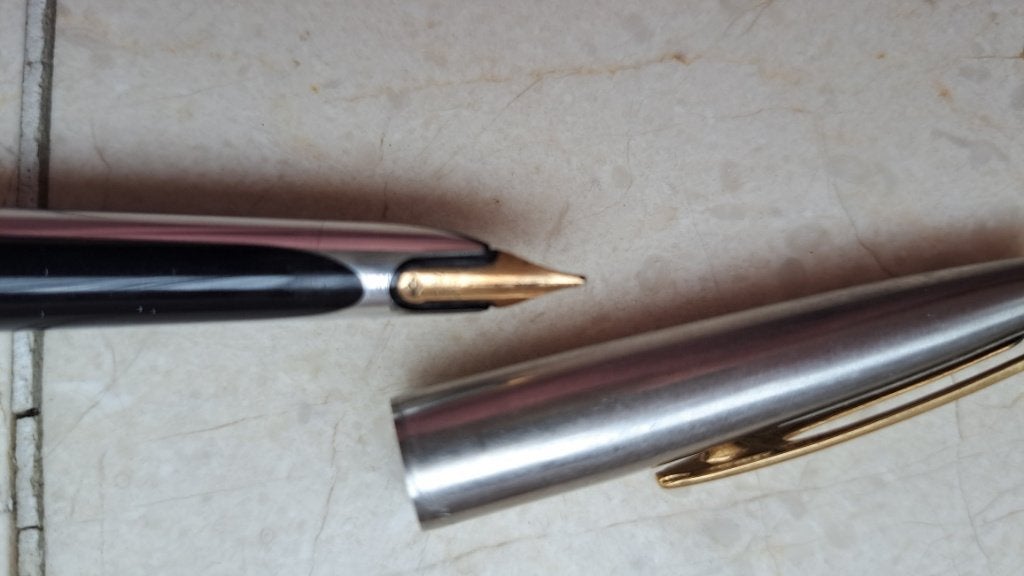 stylo plume Waterman C/F plume or, Collections, Stylos, Enlèvement ou Envoi, Stylo, Waterman