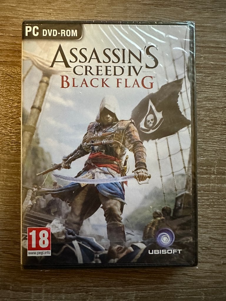 [Factory Sealed] Assassin's Creed IV: Black Flag (PC), Games en Spelcomputers, Avontuur en Actie, Vanaf 18 jaar, 1 speler, Nieuw