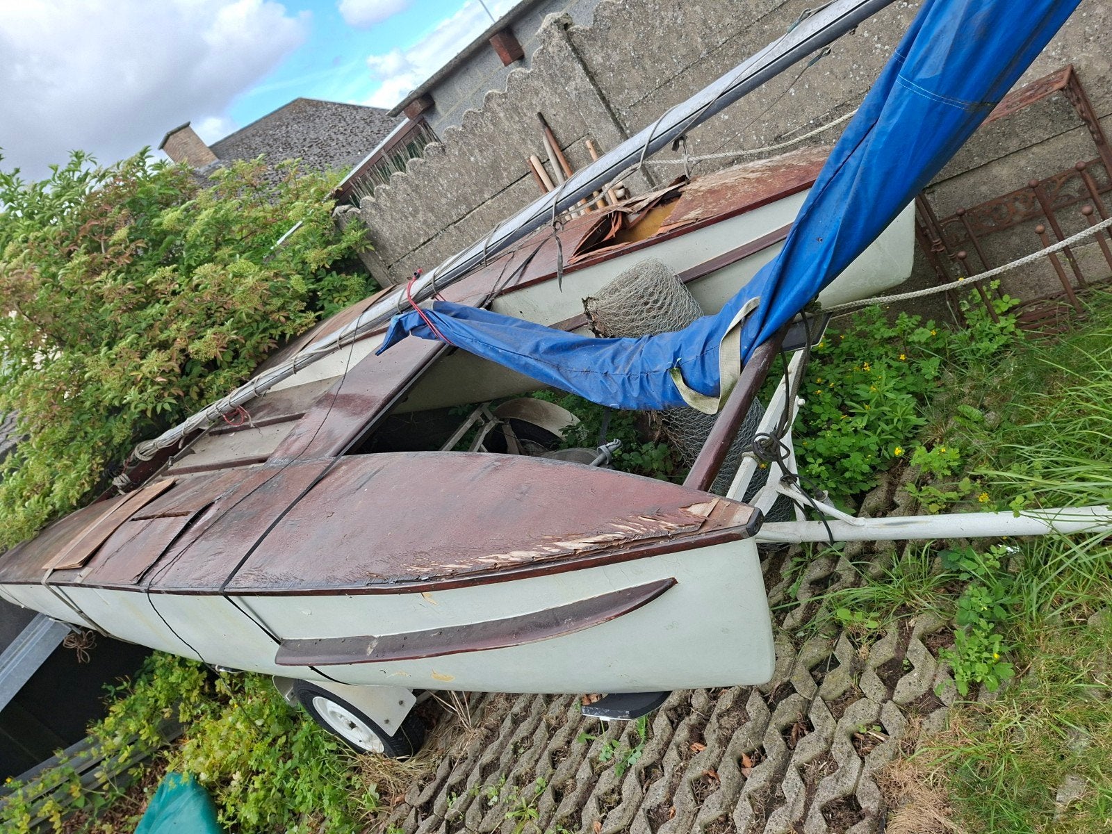 Zeilboot, Ophalen