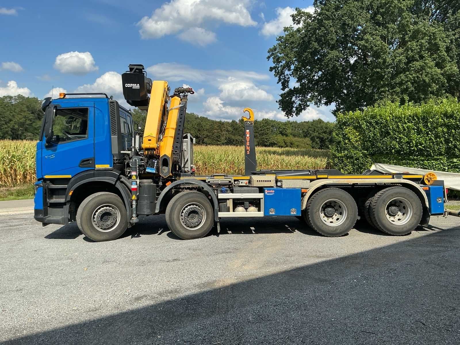 Camion Iveco X-Way 460 2024 avec système de conteneurs MEC, Autos, Achat, Euro 6, Entreprise, Iveco