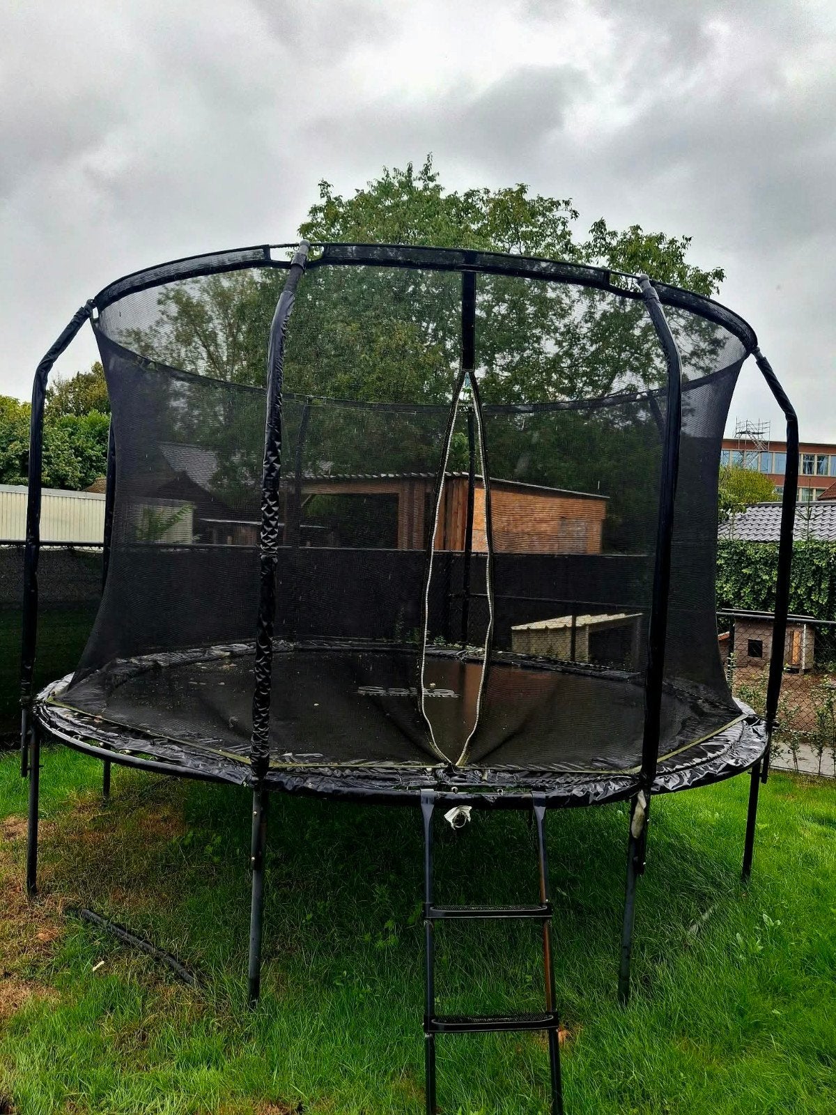 trampoline doorsnede 3m, Enlèvement, Utilisé