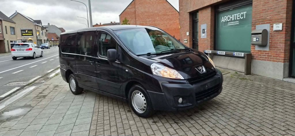PEUGOET EXPERT MAXI LONG DOUBLE CABINE TEL 0032491873914, Auto's, Voorwielaandrijving, Euro 5, Stof, 4 cilinders