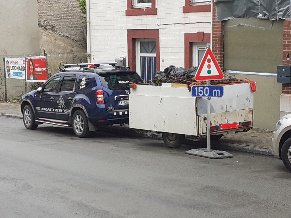 vend remorque, Enlèvement