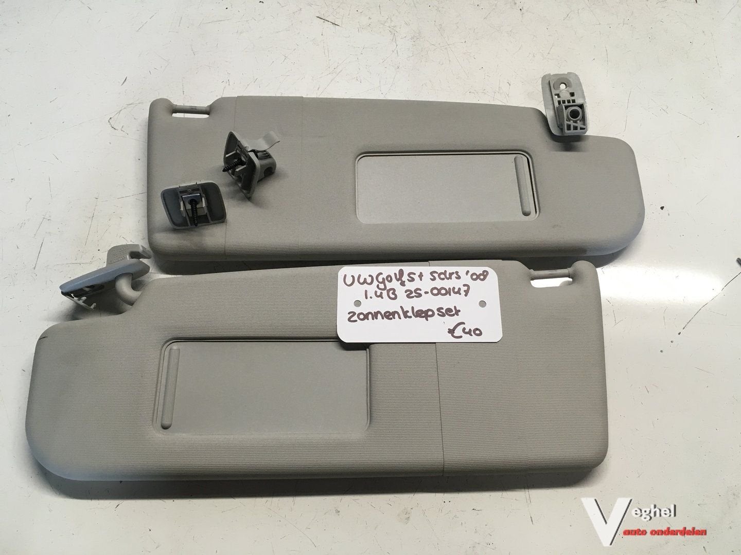 Vw Golf 5 plus 5drs 1.4 B 2008 2500147  Zonnekleppen set, Autos : Pièces & Accessoires, -, Utilisé, -, -