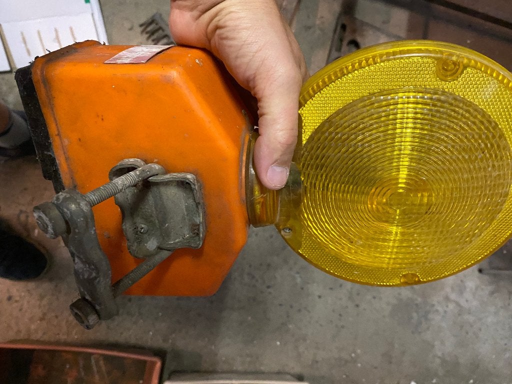 Lampe securite chantier, Bricolage & Construction, Enlèvement, Utilisé, Lampe
