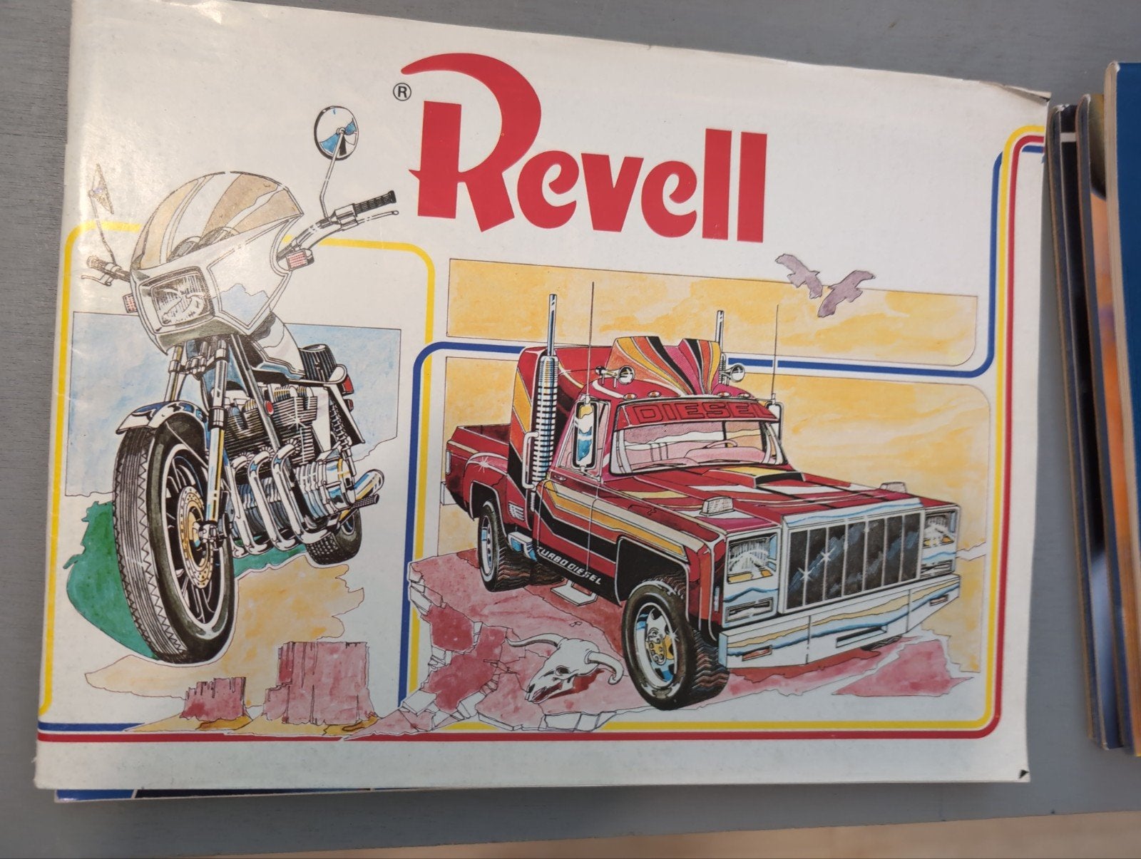 Modellen van REVELL-catalogi, Hobby en Vrije tijd, Ophalen of Verzenden, Gebruikt, Revell