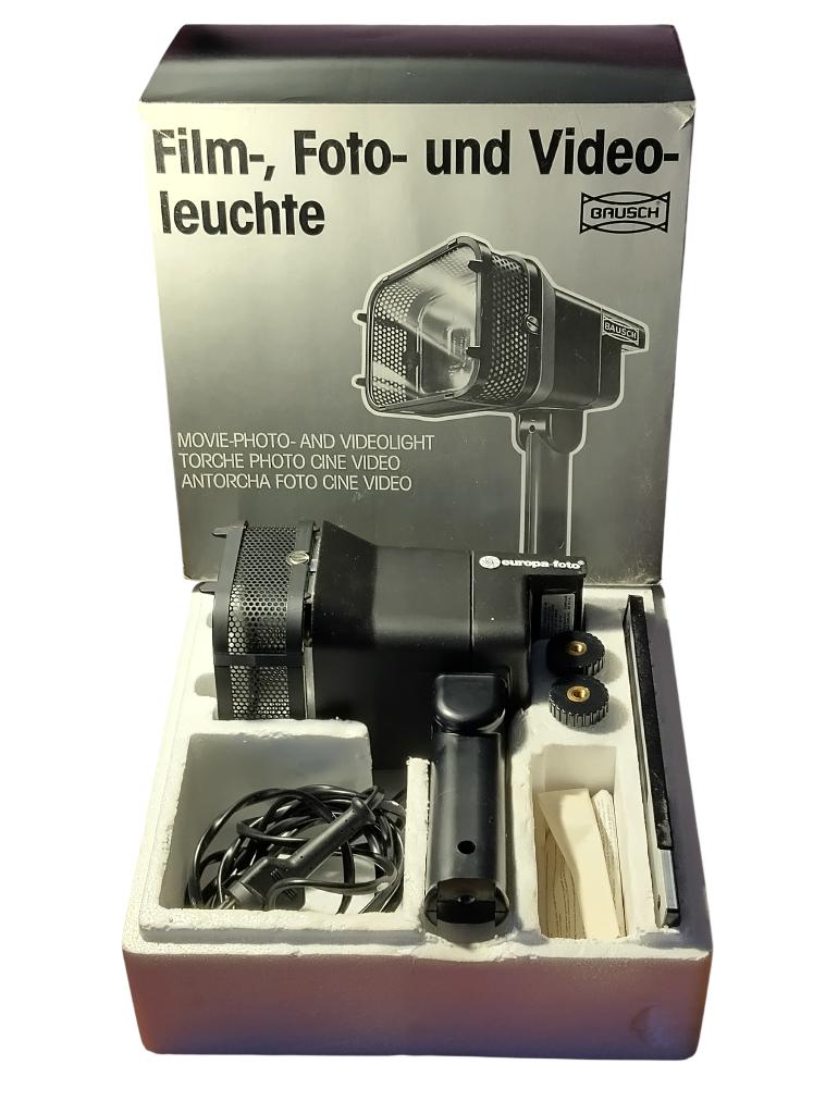 Lampe Bausch 1000W photo, vidéo, cinéma vintage 1986 (testé), Antiquités & Art, Enlèvement