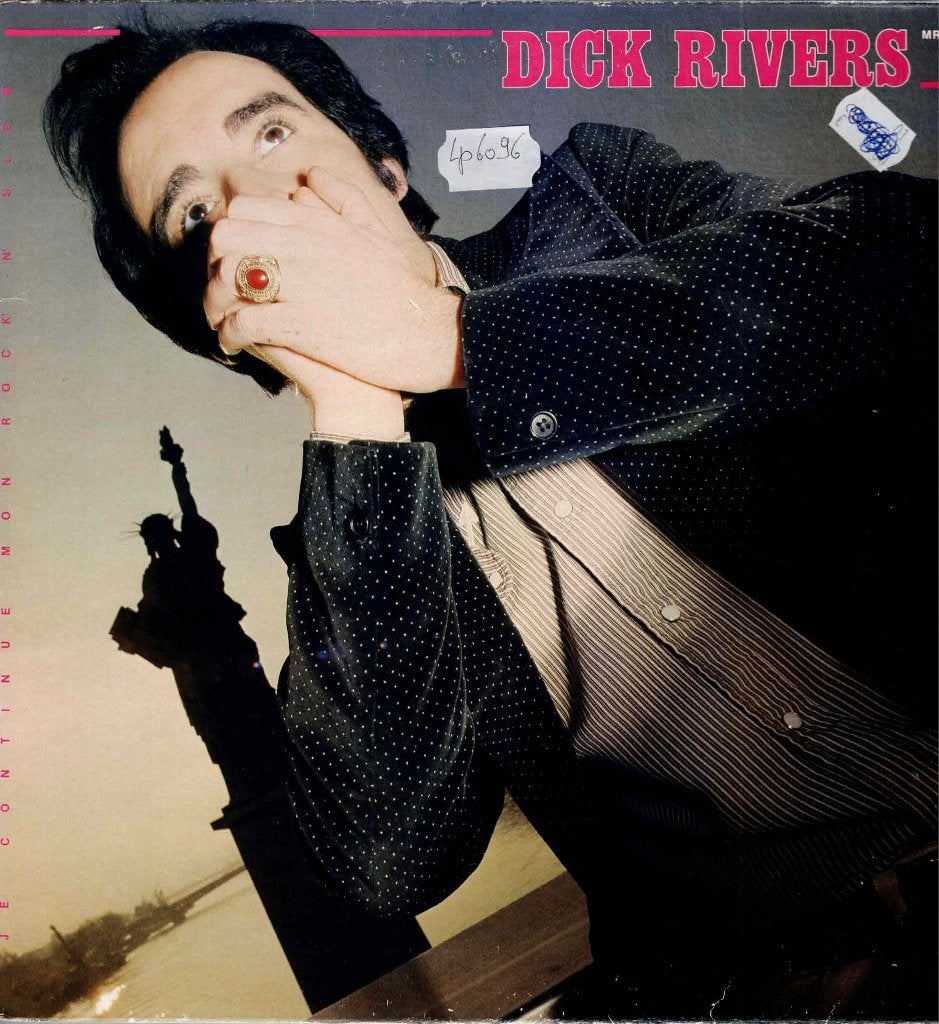 Vinyl, LP  /  Dick Rivers – Je Continue Mon Rock' N' Slow, Cd's en Dvd's, Vinyl | Overige Vinyl, Overige formaten, Ophalen of Verzenden