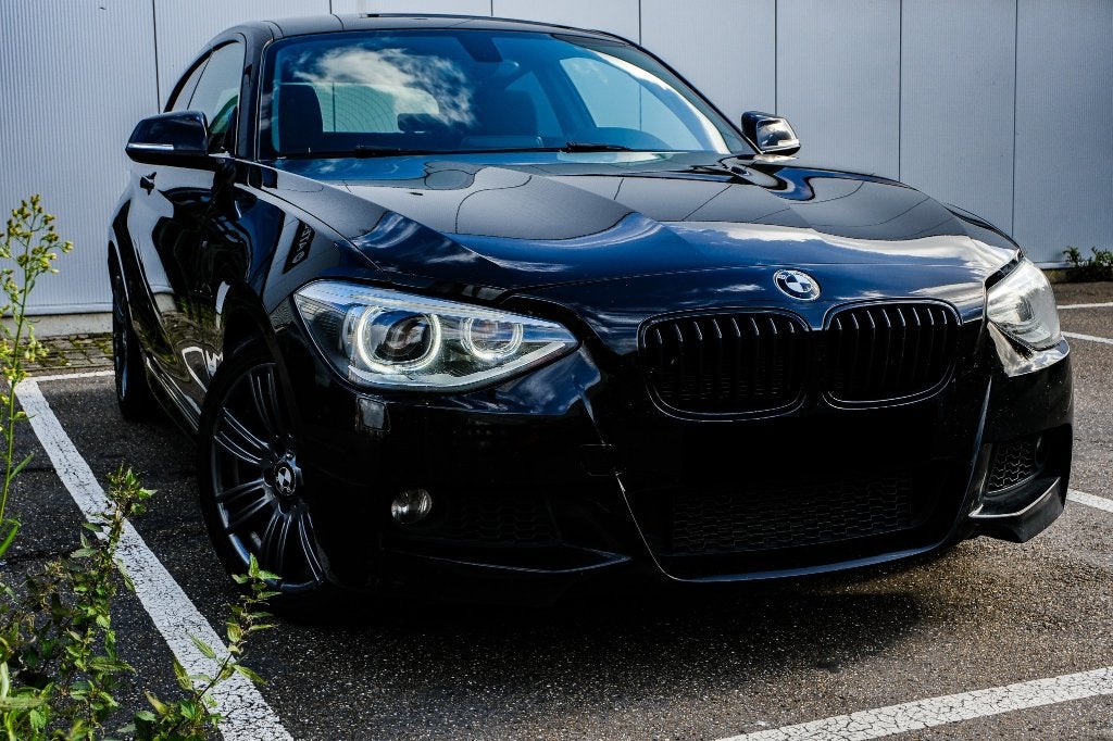 BMW 116d M Sport Automatique, Autos, Euro 6, Entreprise, Alcantara, Noir