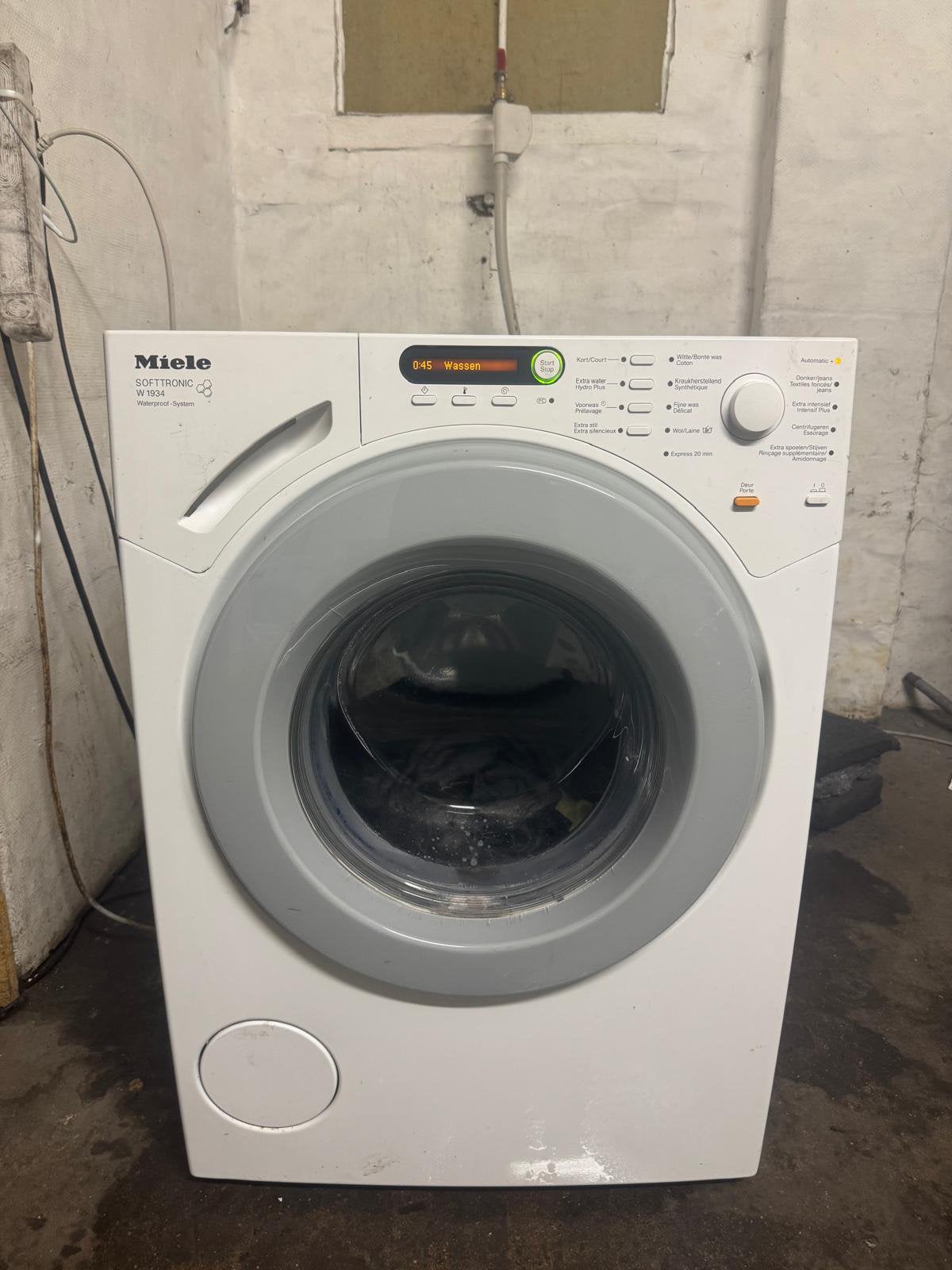 MIELE WASMACHINE 8KG A+++ (GARANTIE), Elektronische apparatuur, Ophalen, Zo goed als nieuw