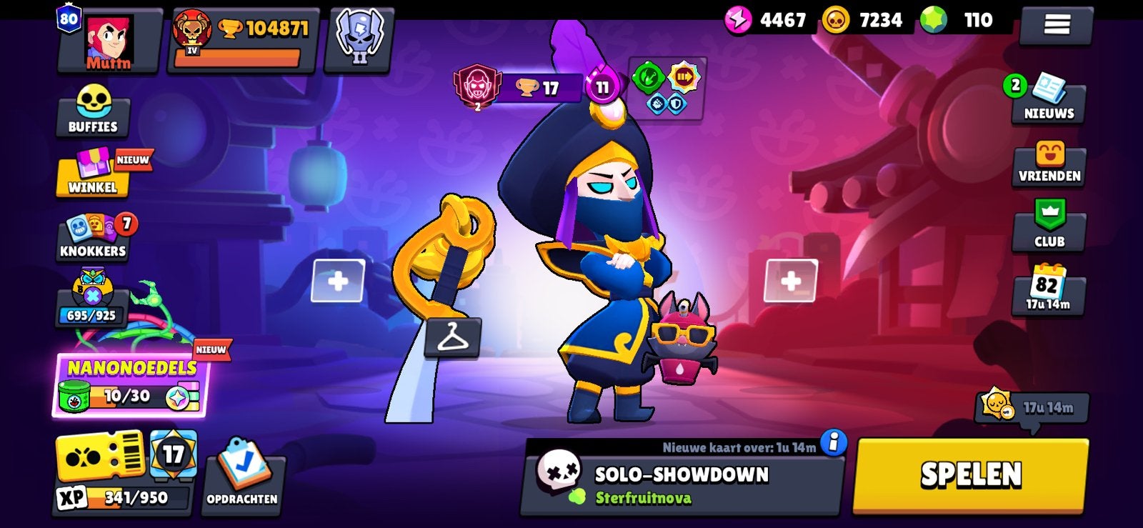 Brawl stars 105K, Enlèvement, Comme neuf
