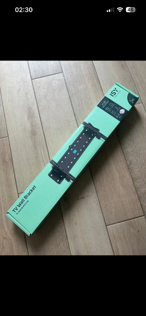 ISY ITV-2200 kantelbare tv-muurbeugel, Audio, Tv en Foto, Televisiebeugels, Ophalen, Nieuw
