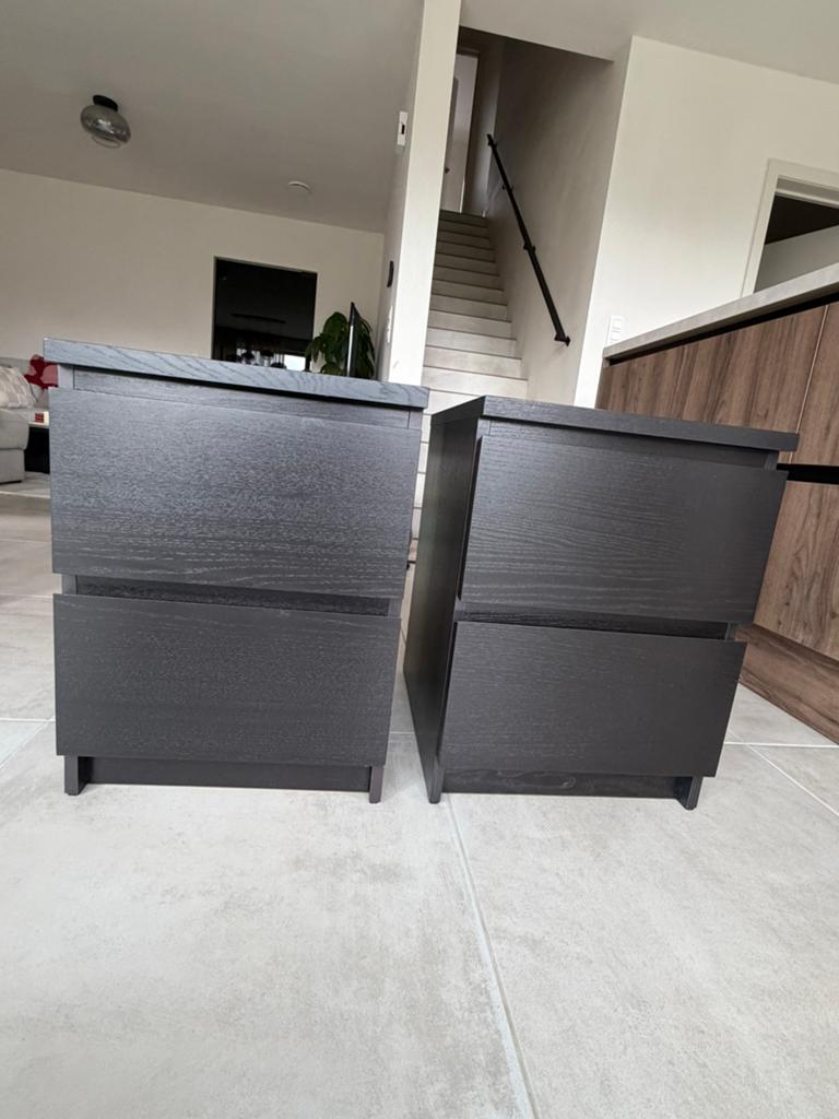 2x Malm ladekast, Enlèvement, Comme neuf