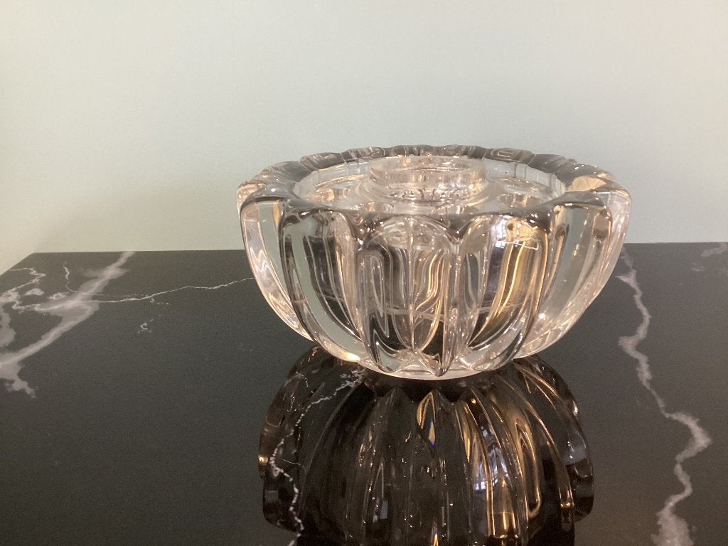 Pique fleurs in kristal Art Deco. VAN033/AC., Ophalen