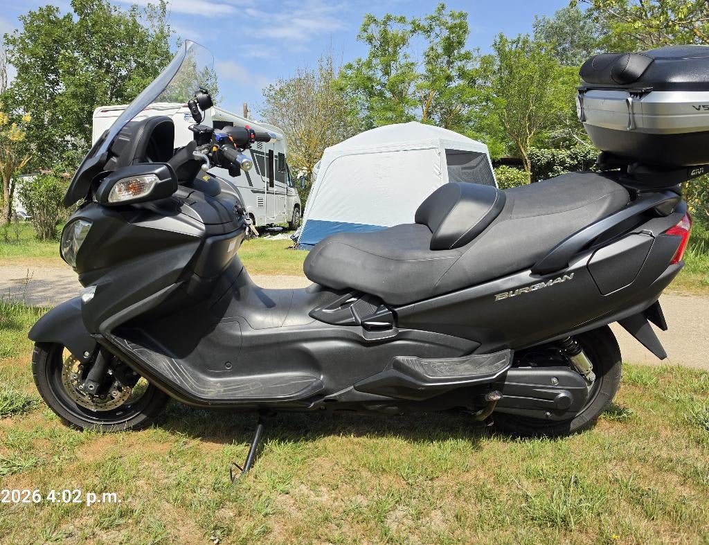 motoscooter suzuki burgman 650 executive, Motoren, Motorrijbewijs A, Handvatverwarming, Particulier, Meer dan 35 kW