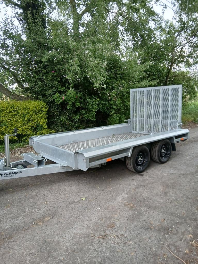 Vlemmix machinetransporter 3,5 ton 3m x 1m50 NIEUW!!, Ophalen, Nieuw