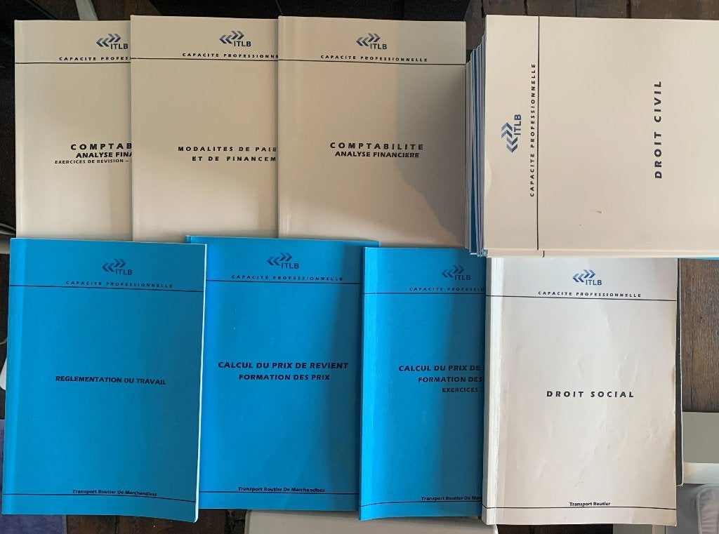 Livre Préparation Examen Capacité Prof.ITLB 2026`, Envoi, Comme neuf