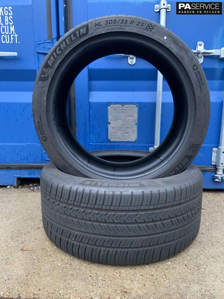 2x Michelin Primacy 305 35 23 met 6,8 mm, Gebruikt, Velg(en), -, -