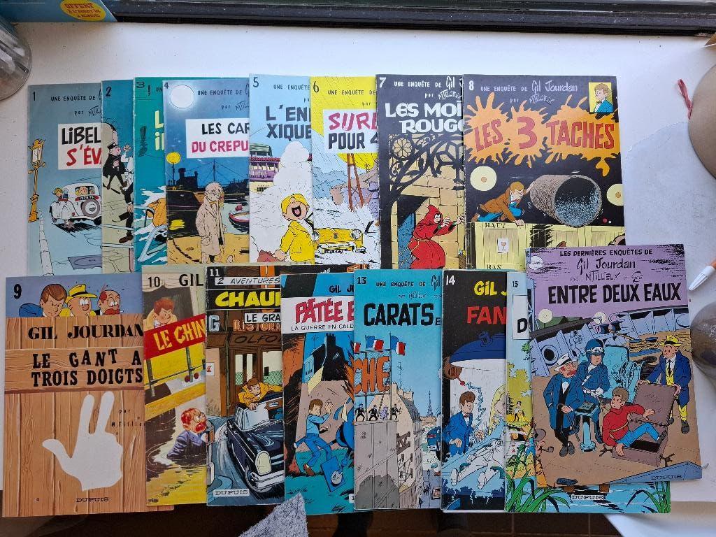 GIL JOURDAN TOMES 1 à 16 SERIE COMPLETE ALBUMS BROCHE EO/RE, Série complète ou Série, Enlèvement ou Envoi, Comme neuf
