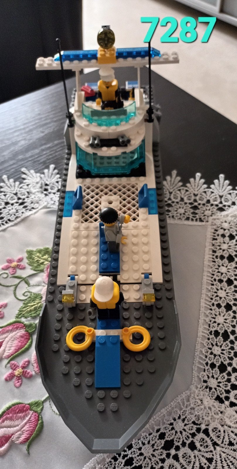 lego nr7287 politieboot, Enlèvement ou Envoi, Lego