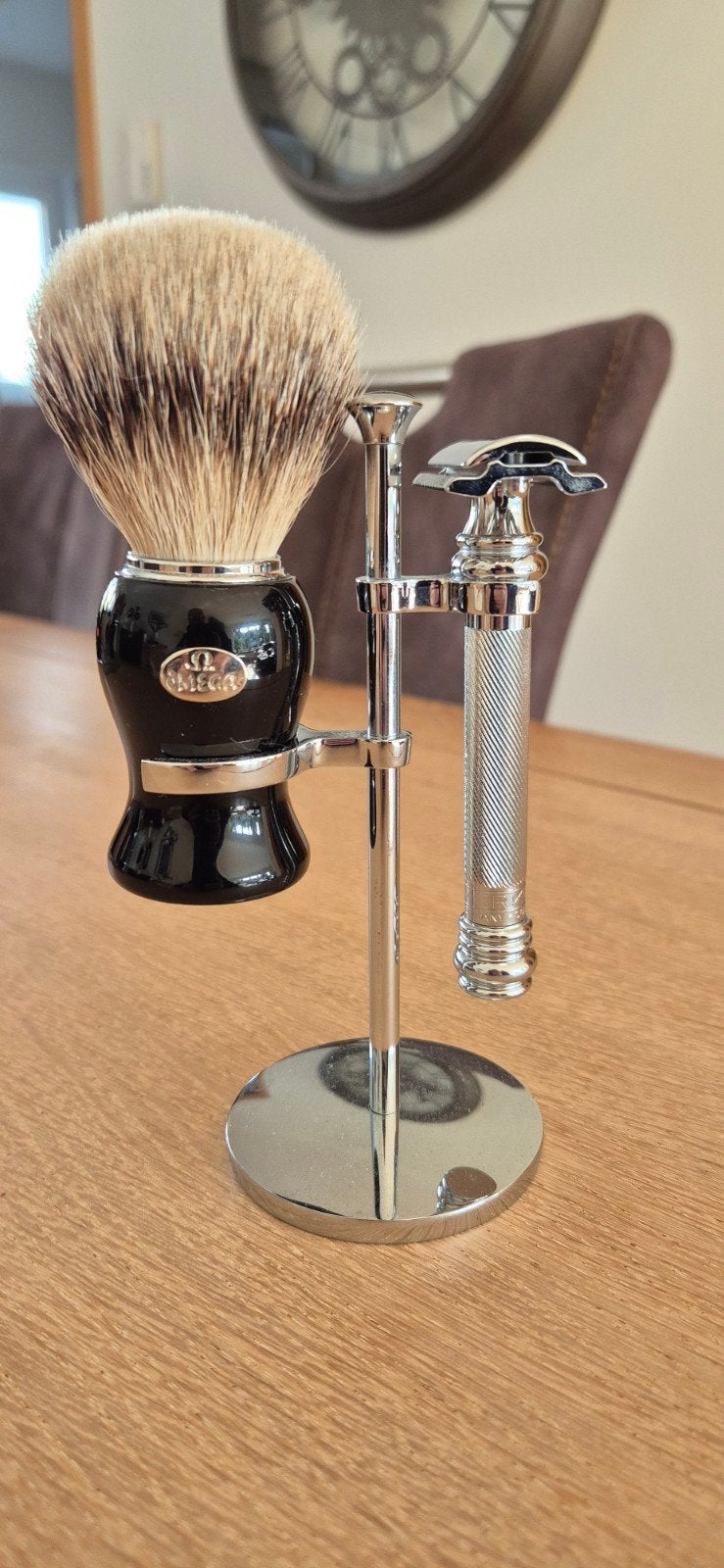 Nieuwe Scheerset Merkur / Omega, Ophalen of Verzenden, Nieuw, Gehele gezicht, Verzorging