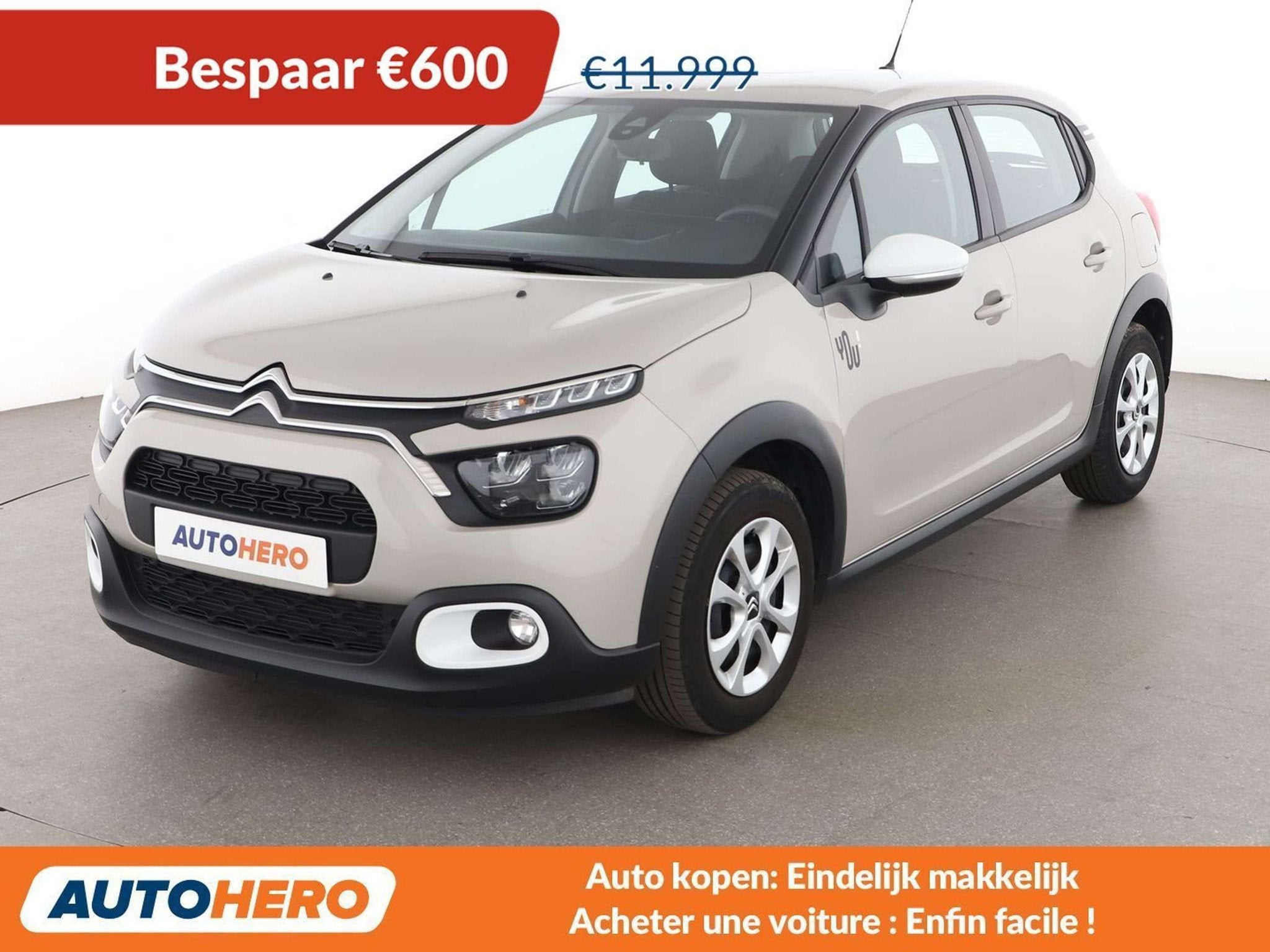 Citroën C3 1.2 PureTech YOU (bj 2023), Voorwielaandrijving, Stof, Gebruikt, Euro 6