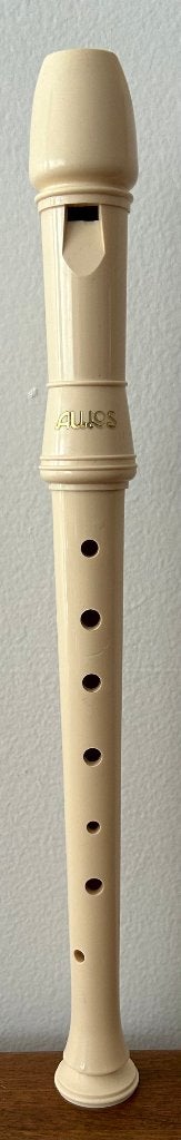 Kunststof Sopraan blokfluit - 32.5 cm - AULOS, Ophalen, Kunststof