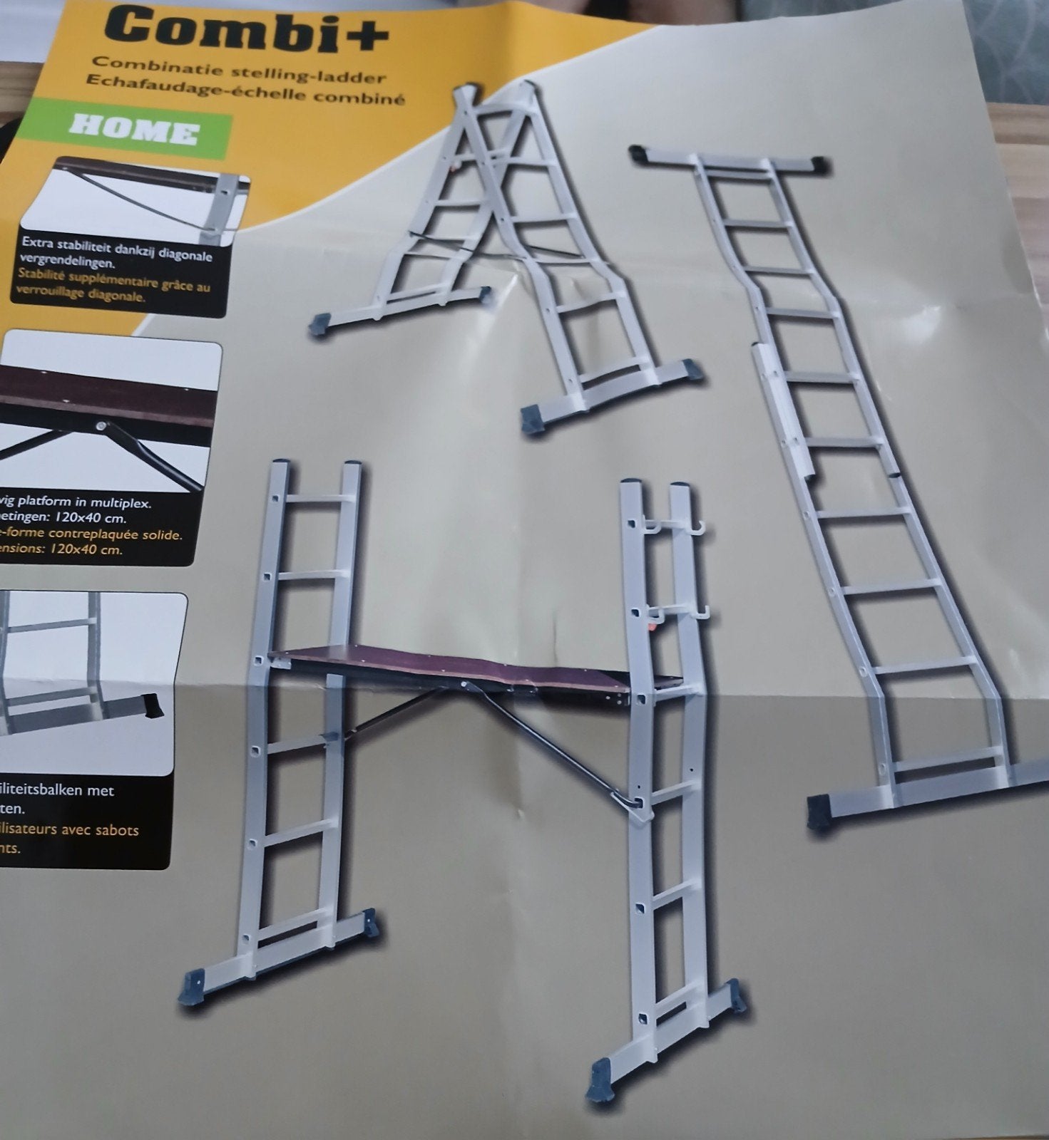Escalo (hoeveel ladder en steiger), Doe-het-zelf en Bouw, Ophalen