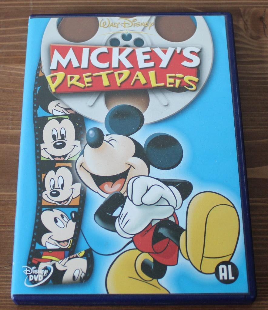 Mickey’s Pretpaleis – DVD, Cd's en Dvd's, Tekenfilm, Ophalen of Verzenden, Zo goed als nieuw, Alle leeftijden