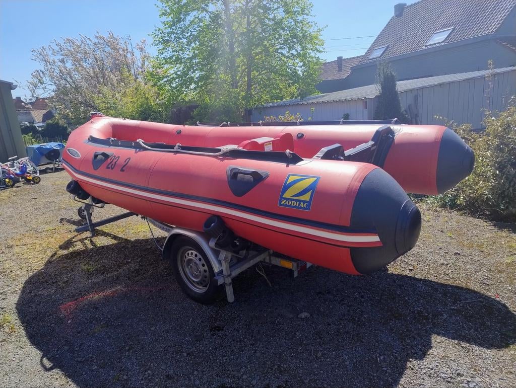 Zodiac boot, Ophalen