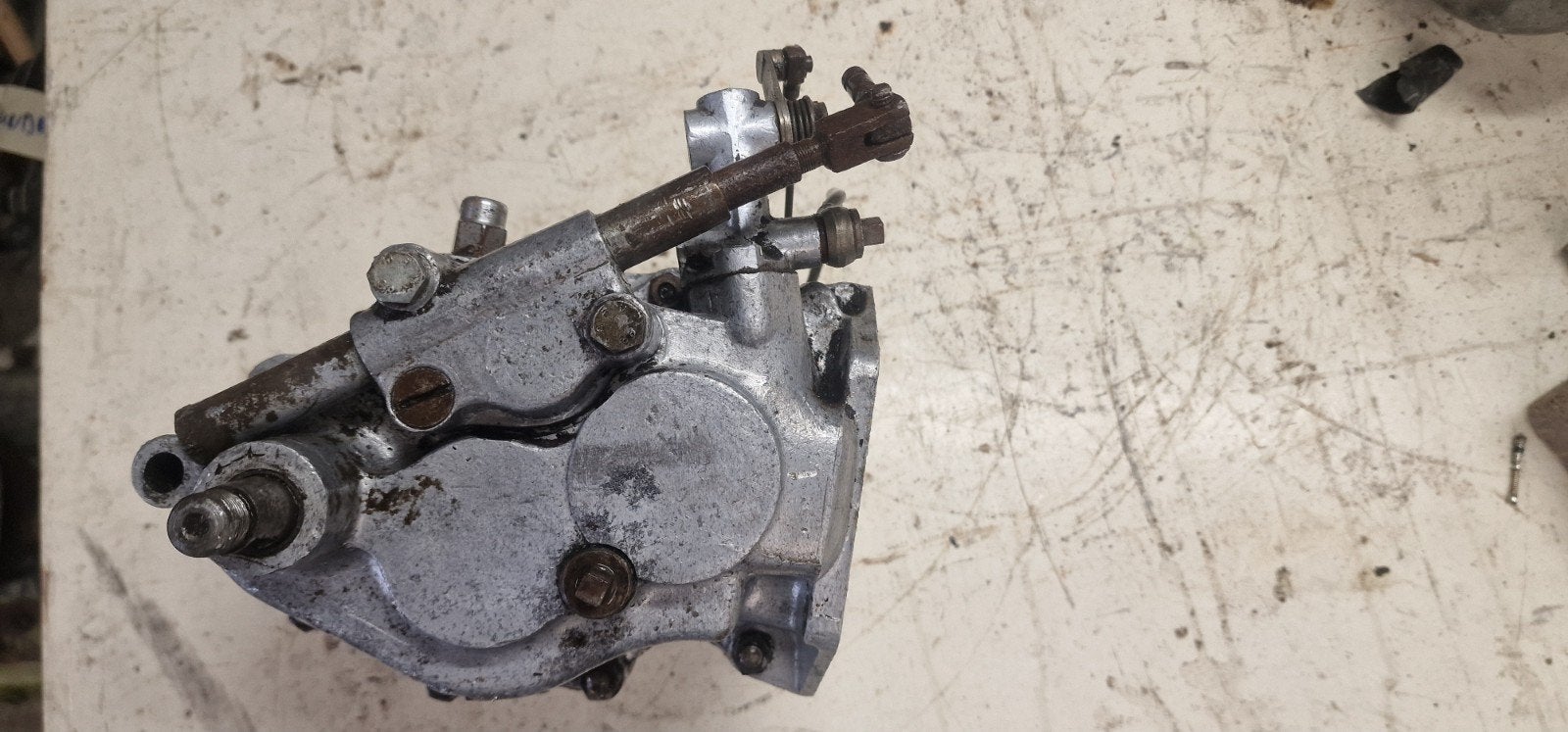 puch 350 versnellingsbak, Ophalen