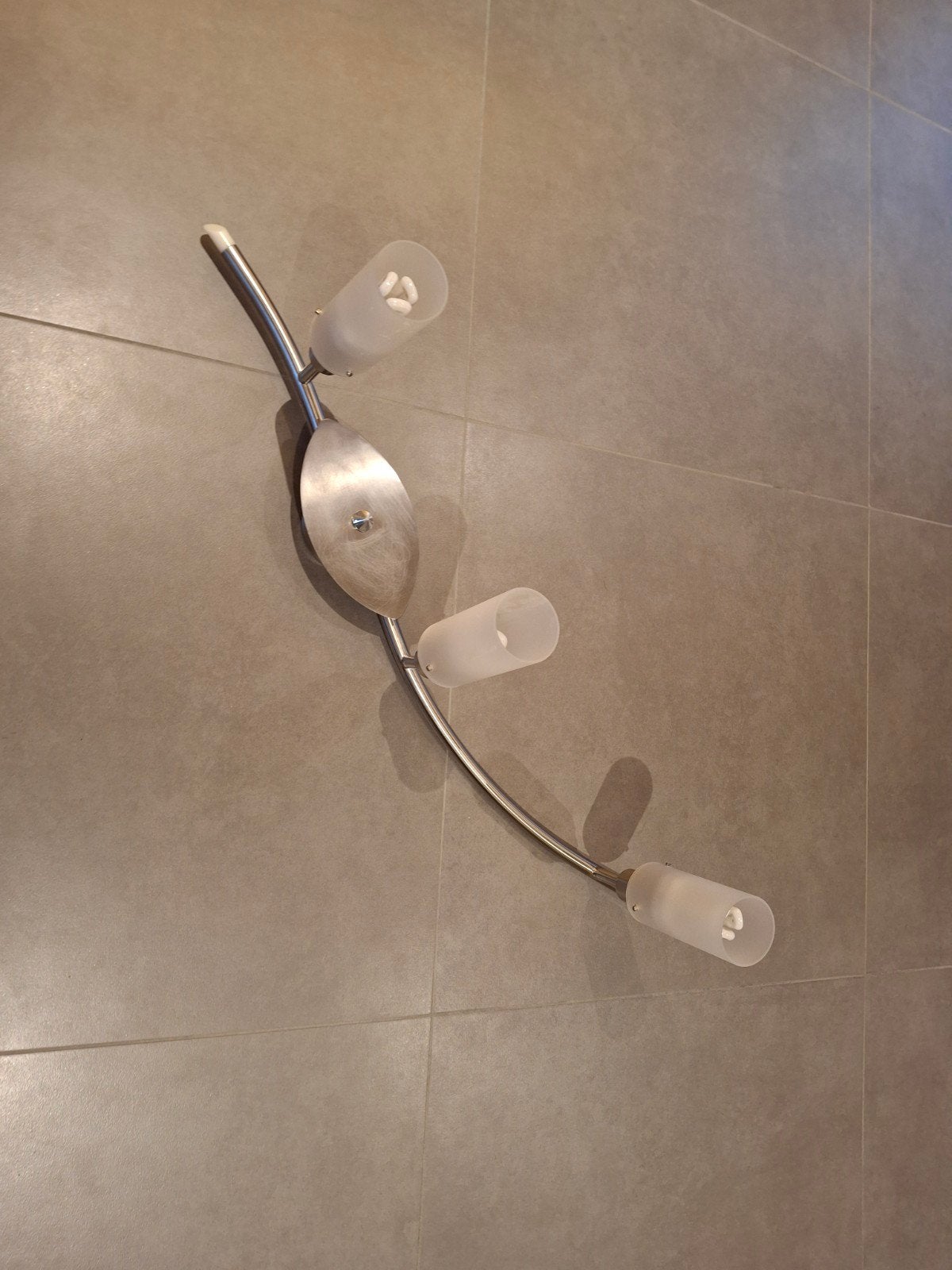 lamp 3 spotjes, Ophalen, Gebruikt